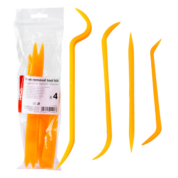 02418 Set de scule pentru scoaterea clemelor 4 buc