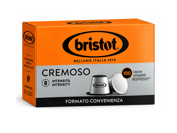Cafea capsule Nespresso BRISTOT Cremoso (100)