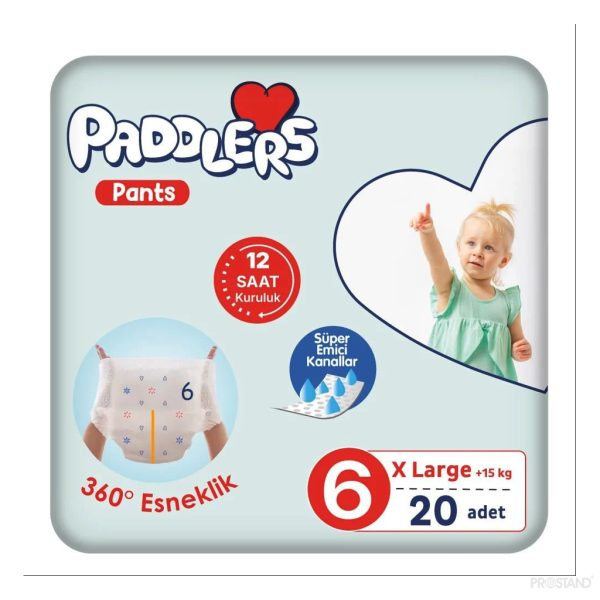 Scutece Paddlers tip chilotel p/u bebelusi  X-Large  + 15 KG. 20 buc.  1/5