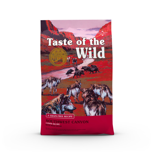 TASTE OF THE WILD Dog Southwest Canyon Wild Boar 12,2 kg, hrană uscată pentru câini adulți