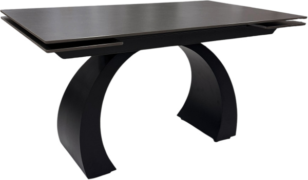 Masa extensibila Libra 80x140/170/200 blat piatra sinterizata graphite