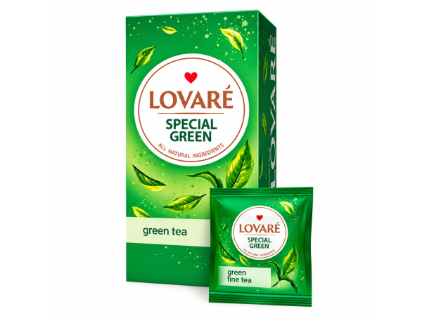Ceai LOVARE Special Green 24 pak