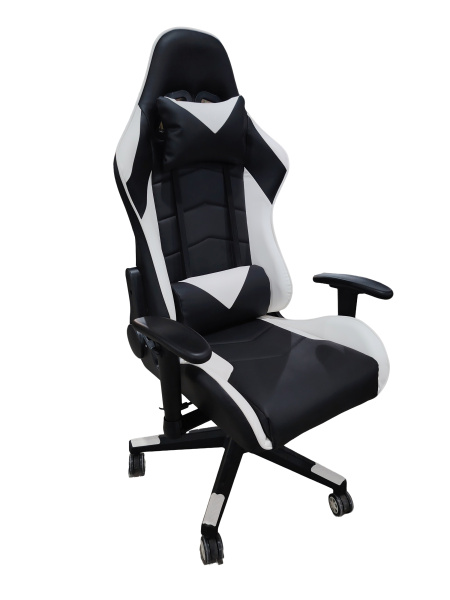 Fotoliu birou XPrime negru cu alb AD24GC28 GP 3