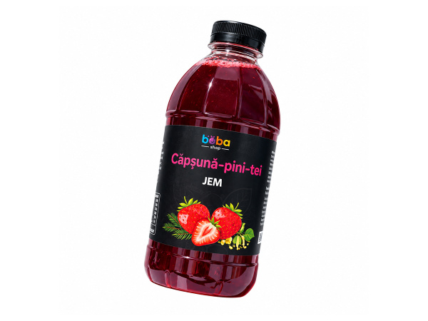 Ceai gem capsuna-pin-tei 0.7 L