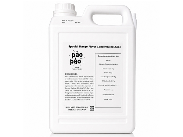 Sirop Concentrat Mango 2.5KG