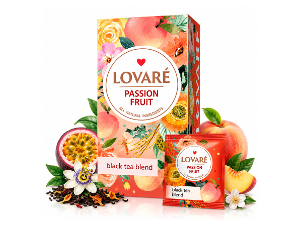 Ceai LOVARE Passion Fruit 24 pak