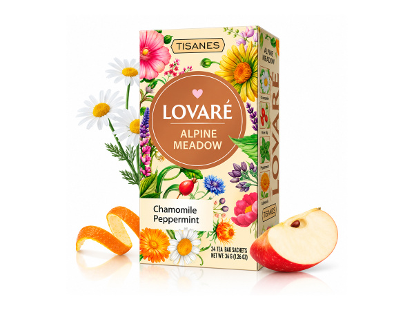 Ceai LOVARE Alpine Meadow Assorti 24 pak