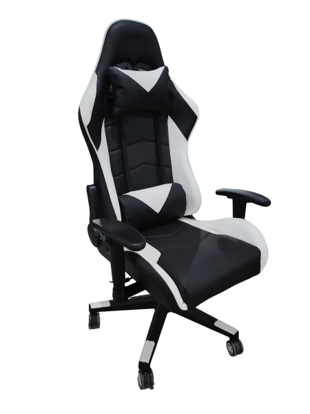 Fotoliu birou XPrime negru cu alb AD24GC28 GP 3