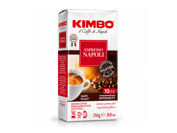 Cafea macin KIMBO Espresso Napoli 250gr