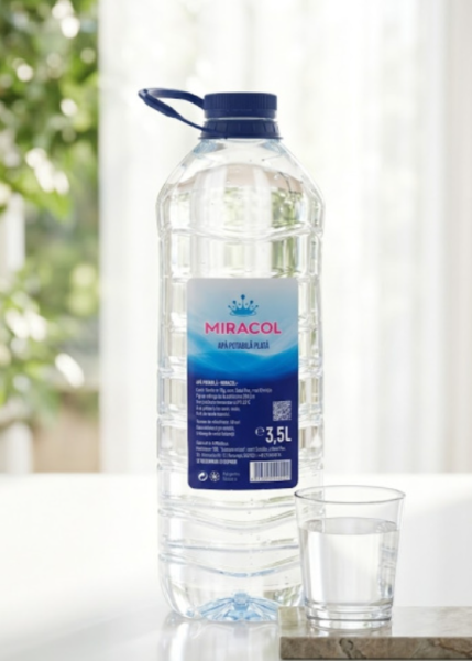 Apă potabilă plată MIRACOL   3,5 L, 4 buc
