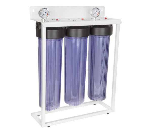 Set 3 corpuri pentru filtru ITAL BB20 1" – 3FH20BB-CL (transparent)