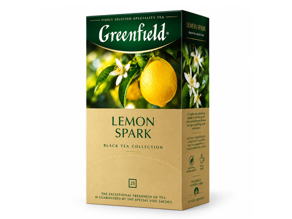 Ceai Greenfield Lemon Spark 25p.