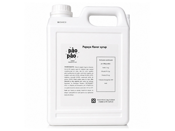 Sirop Concentrat Papya 2.5KG