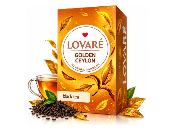 Ceai LOVARE Golden Ceylon 24 pak