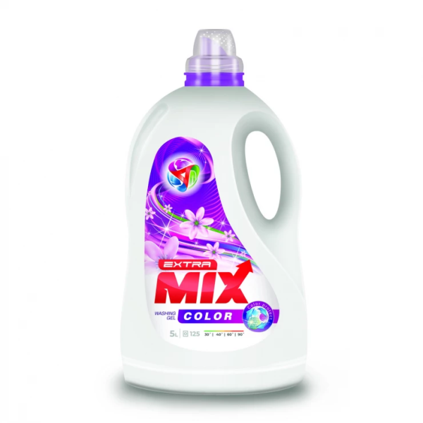 Extra Mix Color 5 L / detergent lichid rufe colorate