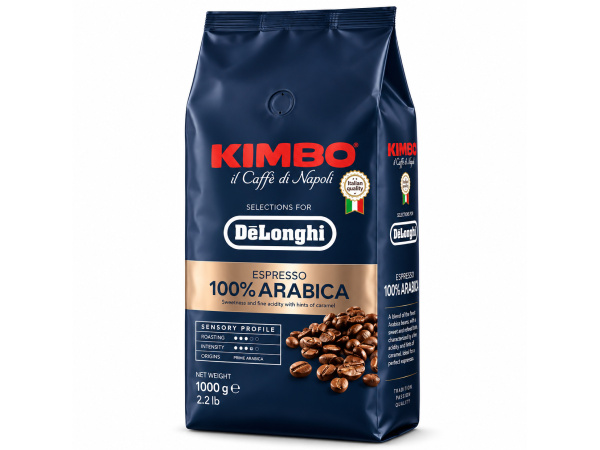 Cafea boabe KIMBO Delonghi Espresso 100% Arabica 1 kg