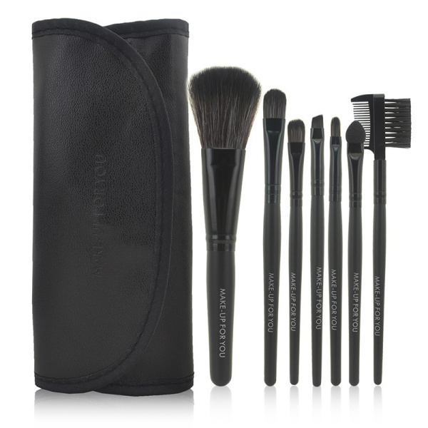 Set pensule pentru machiaj MAKEUP FOR YOU - BLACK