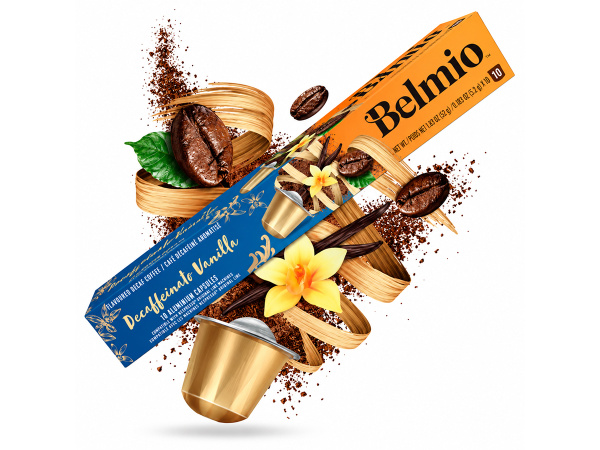 Cafea capsule Belmio Nespresso Vanilia Decaffeinato (10)