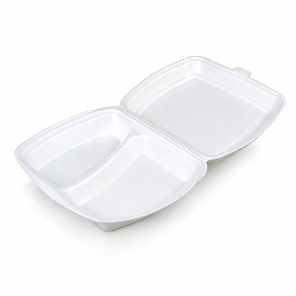 Lunch Box HP-2 250*210*70 11.5gr (2 compartimente) (100 buc)