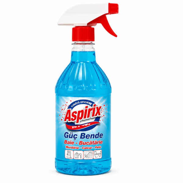 TEX ASPIRIX Solutie p/u curatarea baiei si WC anticalcar  DERZ 750ml albastru