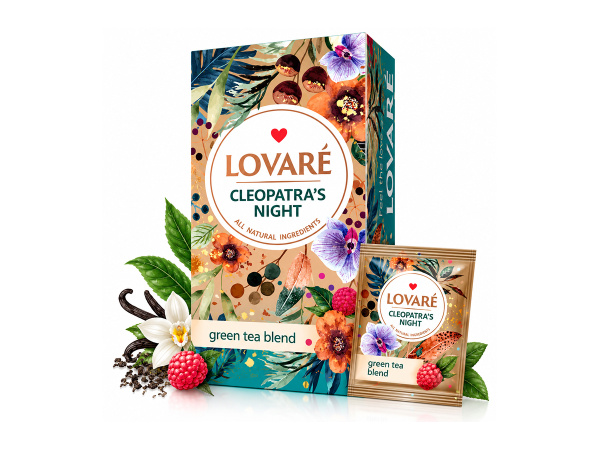 Ceai LOVARE Cleopatra's Night 24 pak