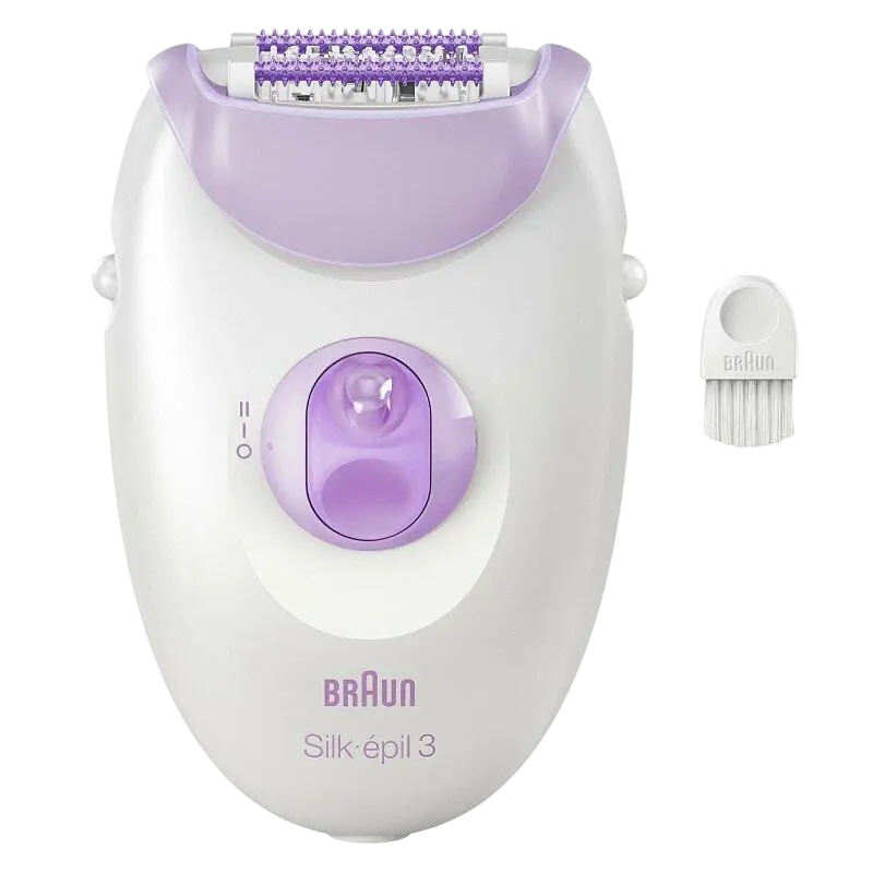 Epilator Braun SE3000, Alb | Violet