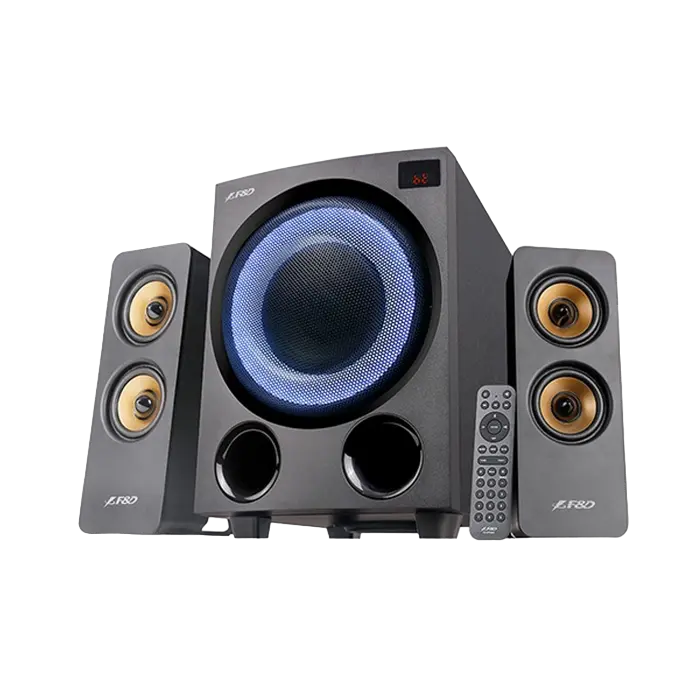Sistem Audio 2.1 CH F&D F770X, Negru