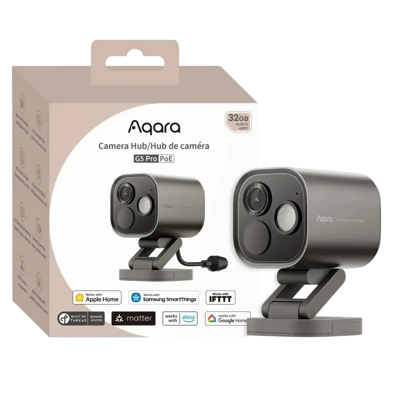 Camera de supraveghere Smart AQARA Hub G5 Pro, Gri