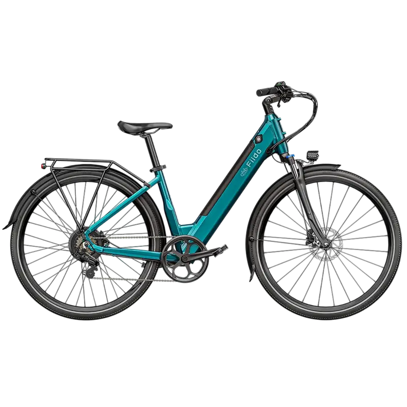 Bicicletă Electrică Fiido C11, Albastru