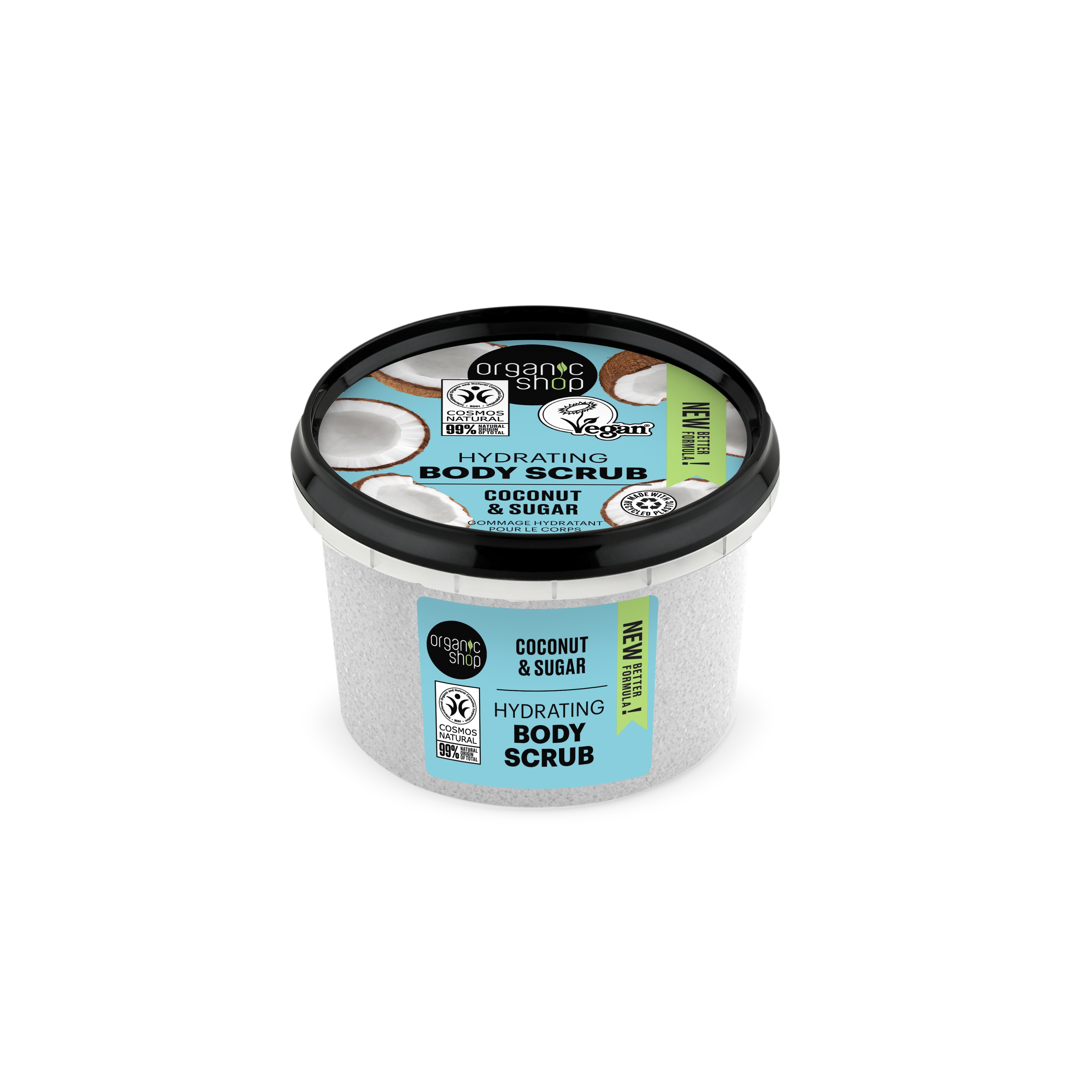 Organic Shop Scrub hidratant de corp cu nucă de cocos 250 ml