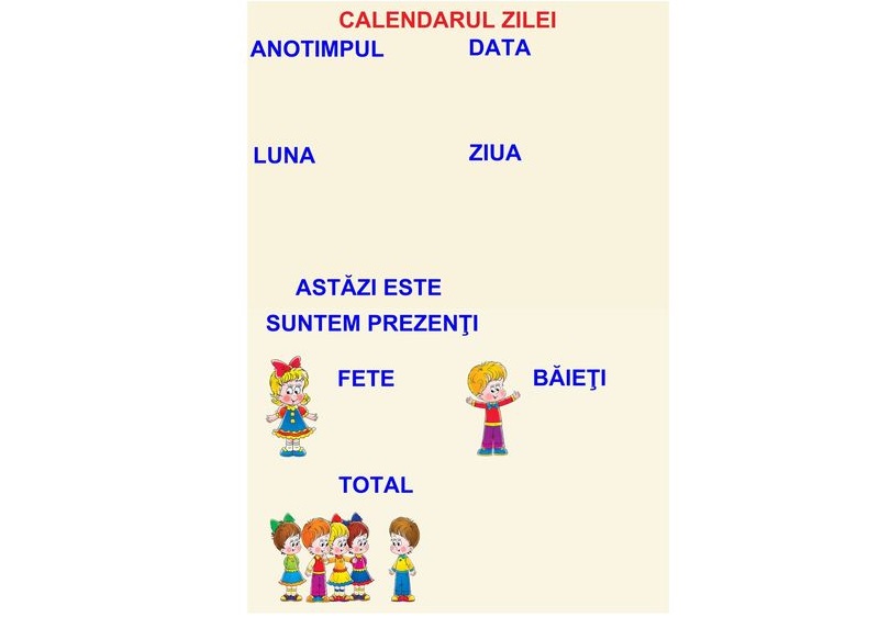D9-30 Calendarul zilei