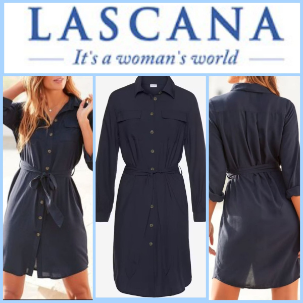 Rochie tip cămașă LASCANA