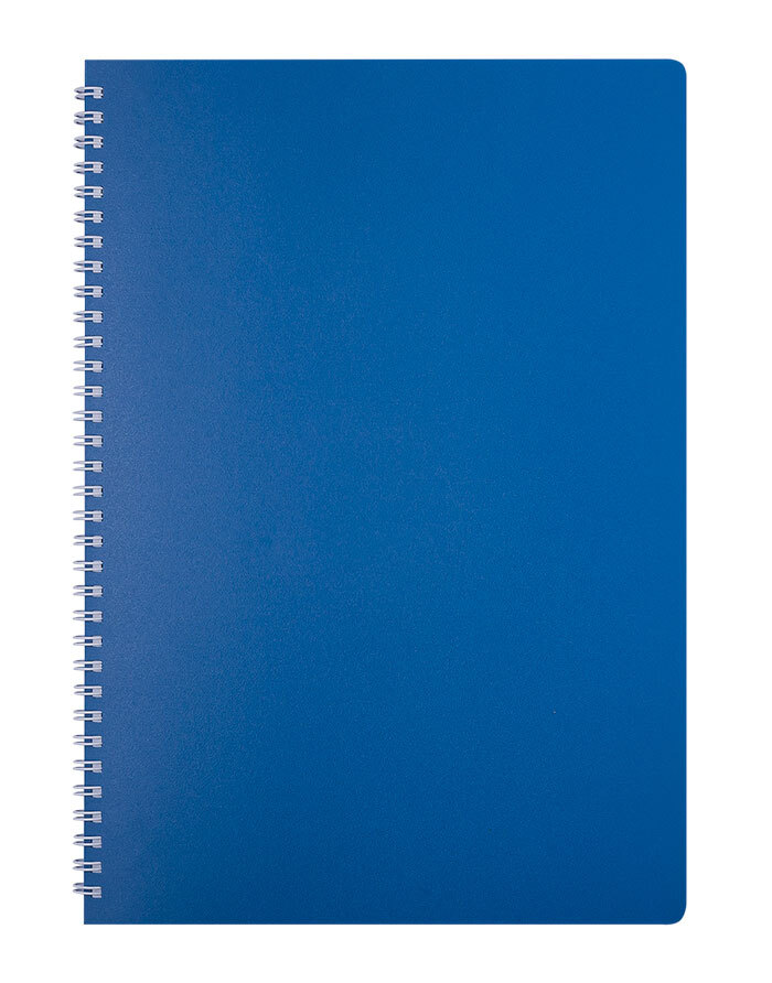 PROSTAND Caiet A4 cu spiră coperta PP 80 foi 05 PR-A4-METALIK-80 Ivory