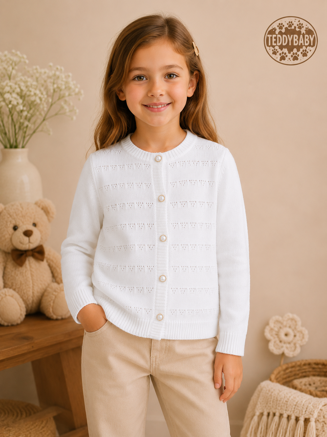Cardigan elegant pentru fete