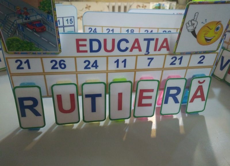 L-50 Joc cu cleşte Educaţia rutieră