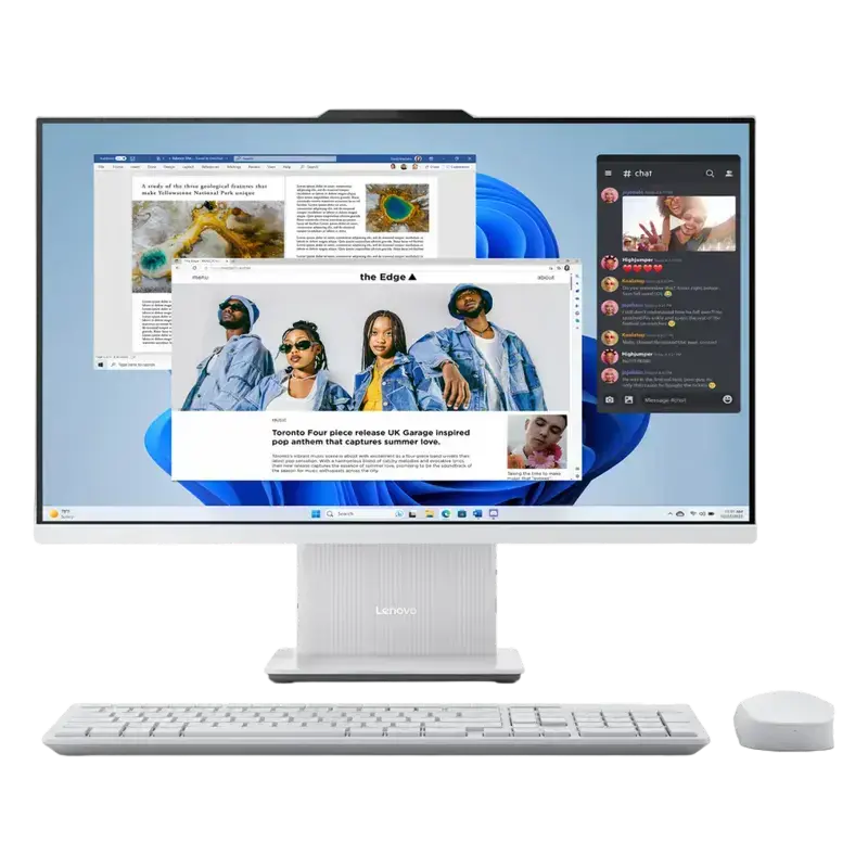 Lenovo AIO IdeaCentre 3 27ARR9 Cloud Grey (27" FHD IPS 300nits Ryzen 5 7533HS  3.3-4.4GHz, 16GB, 512
