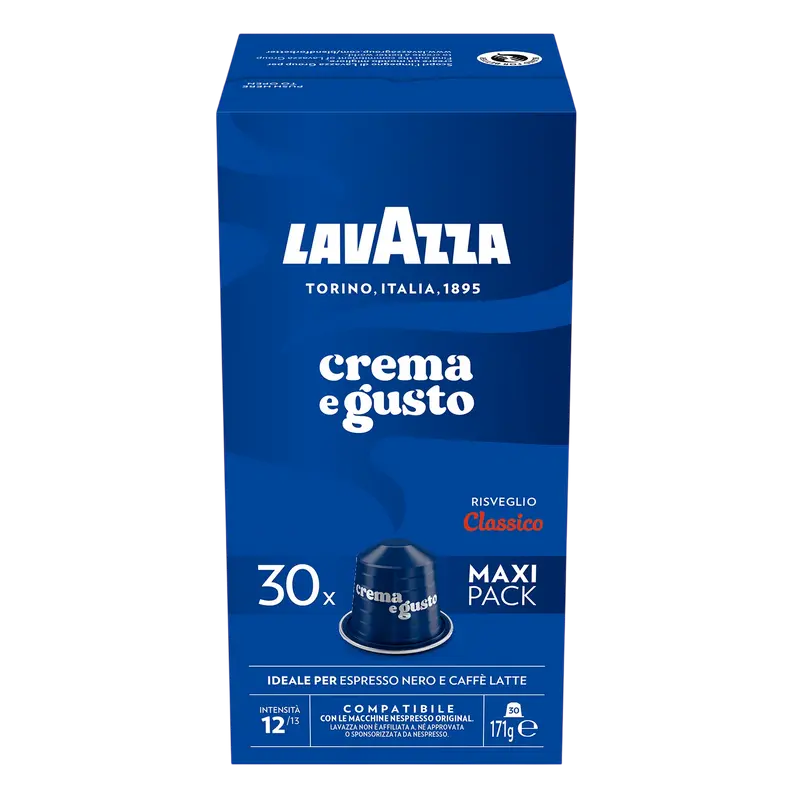 Cafea Lavazza Crema E Gusto Nespresso, 30 buc