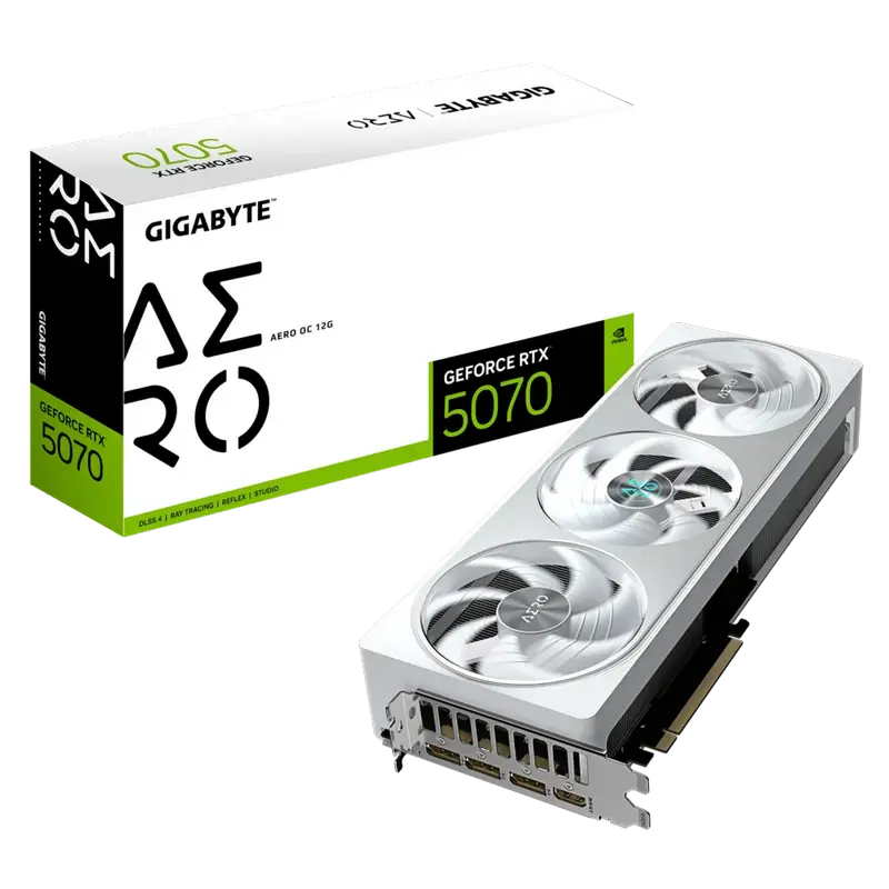 Placă Video Gigabyte GV-N5070AERO OC-12GD, 12GB GDDR7 192bit