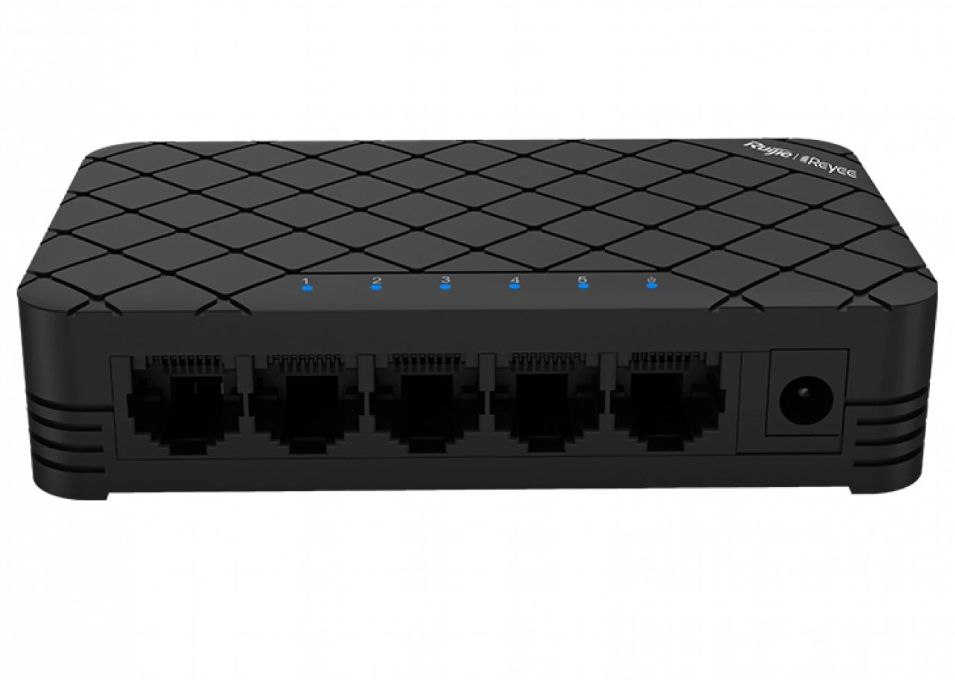 Switch Ruijie Reyee RG-ES05, 5 port, 10/100Mbps, Plastic case