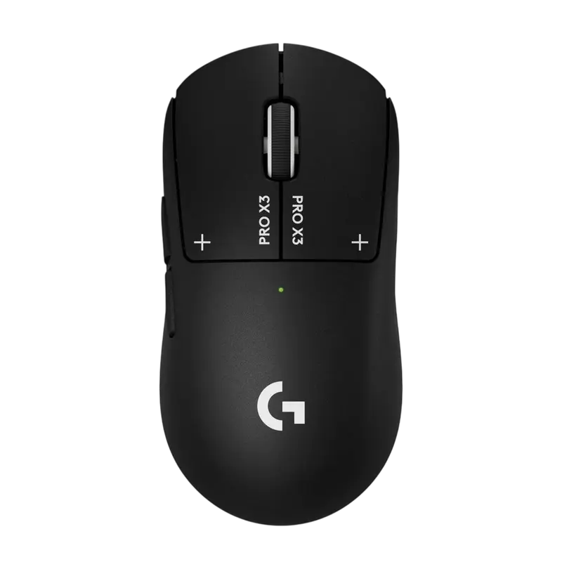 Gaming Wireless Mouse Logitech PRO X3 Superstrike HITS Midnight Black