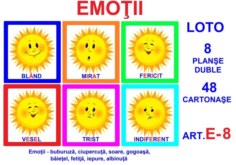 E-8 Joc Loto Emoţii