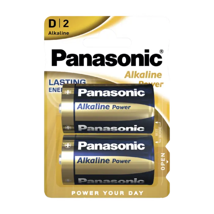 Baterii Panasonic LR20REB, D, 2buc.