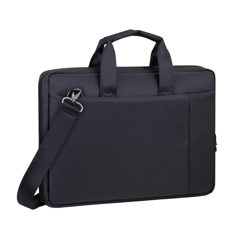 Geantă pentru Laptop Rivacase Central, 15.6", Poliester, Negru