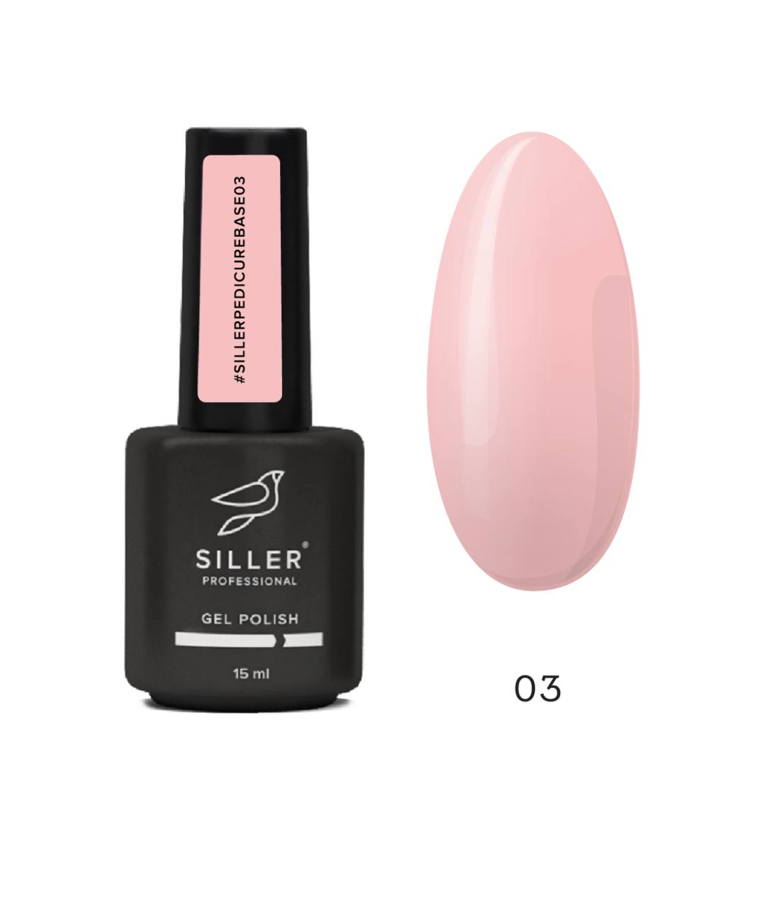 Base Siller Pedicure nr.03, 15 ml