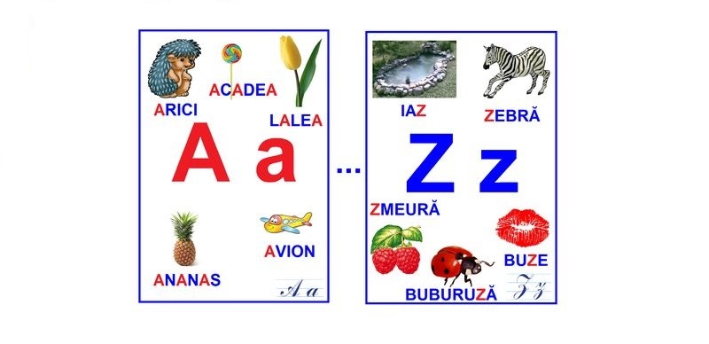D1-1.1 Alfabetul limbii române (A4)