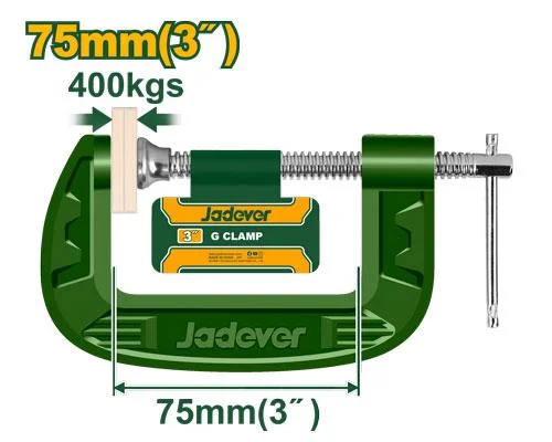 Clemă tip G 75mm JDCP1103 Jadever