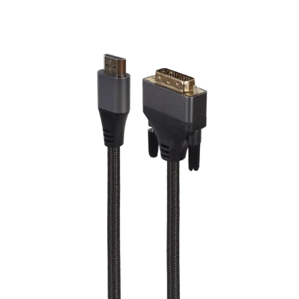 Adaptor Video Cablexpert CC-HDMI-DVI-4K-6, HDMI (M) - DVI-I (M), 1,8m, Negru