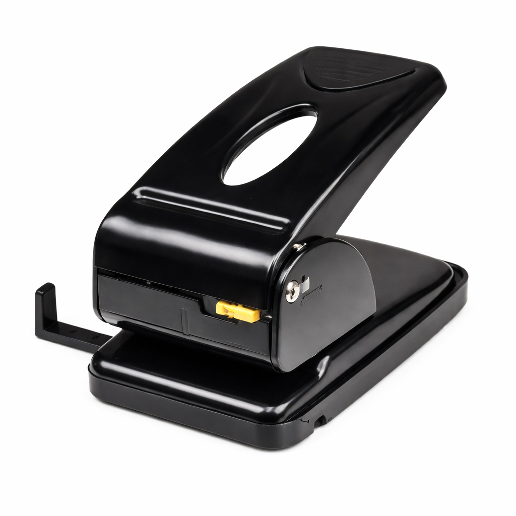Perforator 70 file Scholz, metalic, 8cm, 2 perforatii, profesional, pentru documente groase