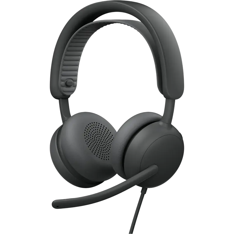 Căști Logitech Zone Wired 2, Grafit
