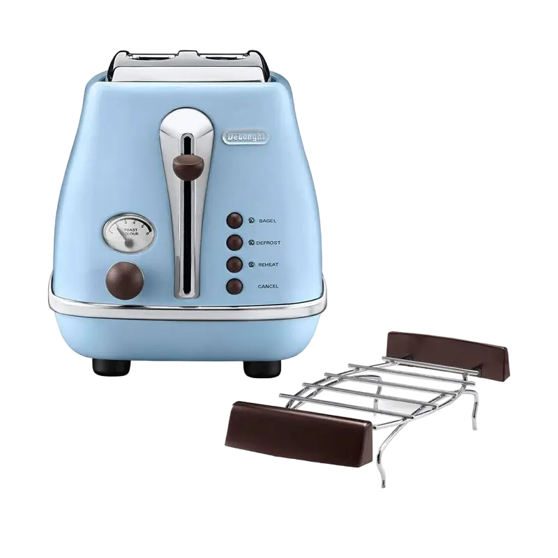 Toaster DeLonghi CTOV 2103 AZ, Albastru deschis